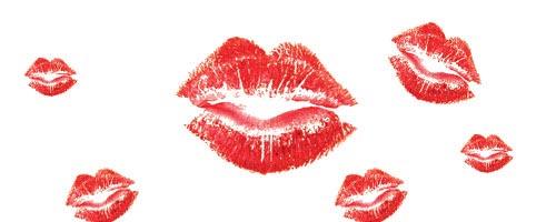 lipstick-kisses