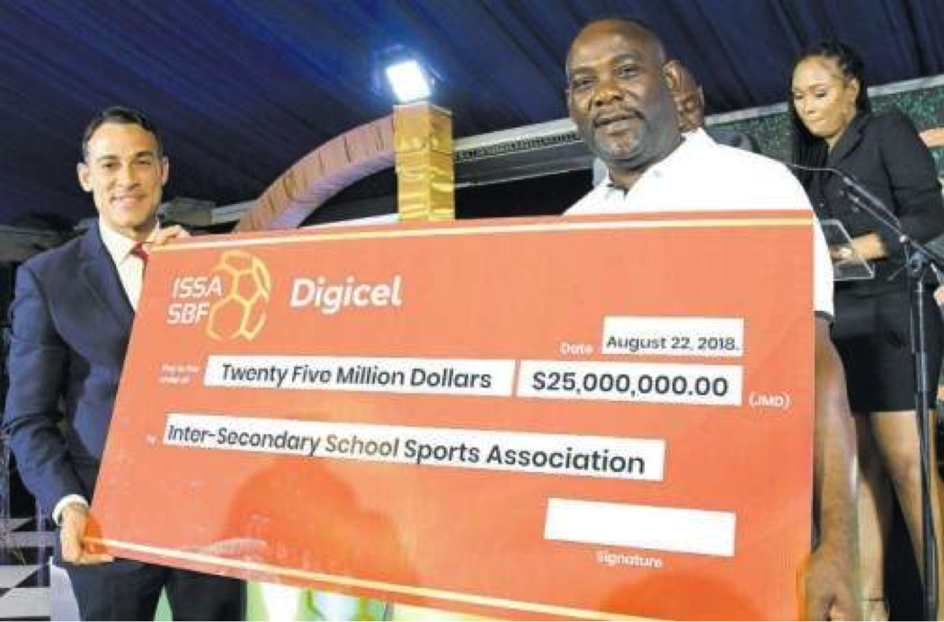 Maurice Smith Telecom Giant Digicel, will replace Flow as sponsors for Champs