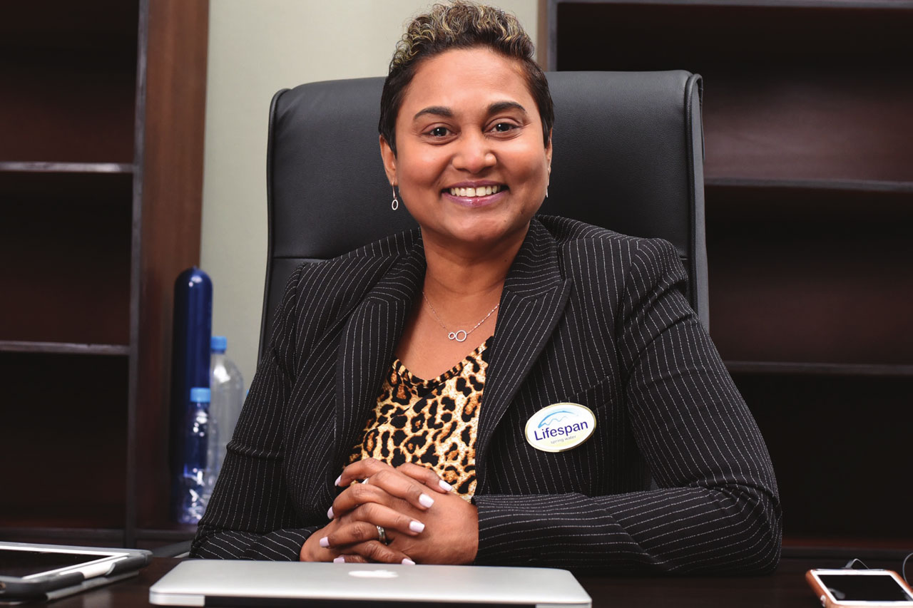 nayana williams | Lifespan spring water jamaica CEO