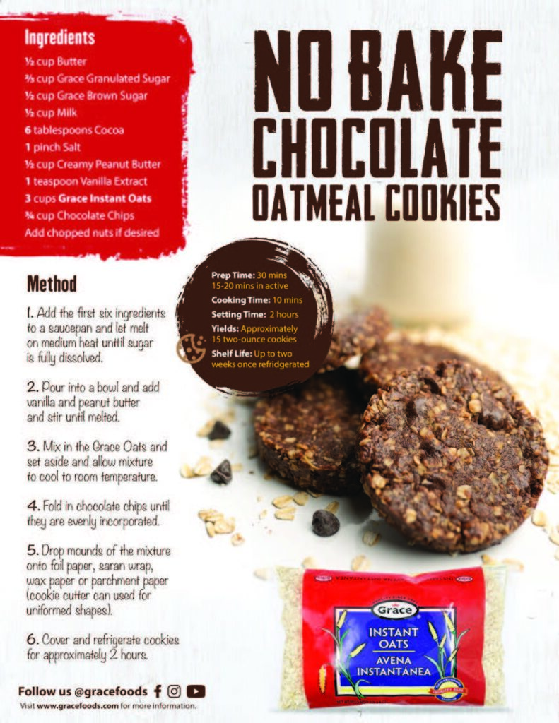 cookies No Bake Chocolate Oatmeal Cookies Recipe